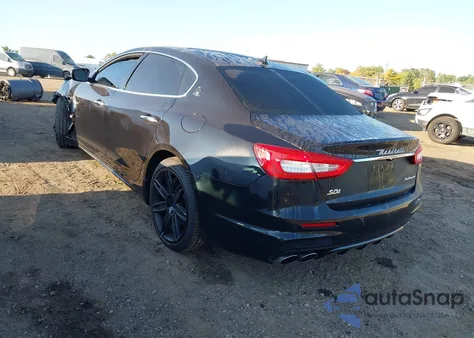 2017 Maserati Quattroporte S/Sport from USA, damaged, VIN ZAM56RRS0H1235500